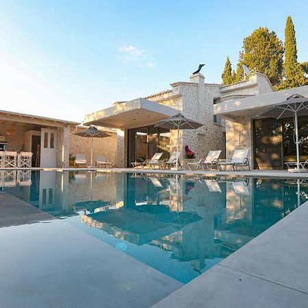 My Mediterranean Corfu Luxury Villa With Private Swimming Pool Kontokali Exterior foto