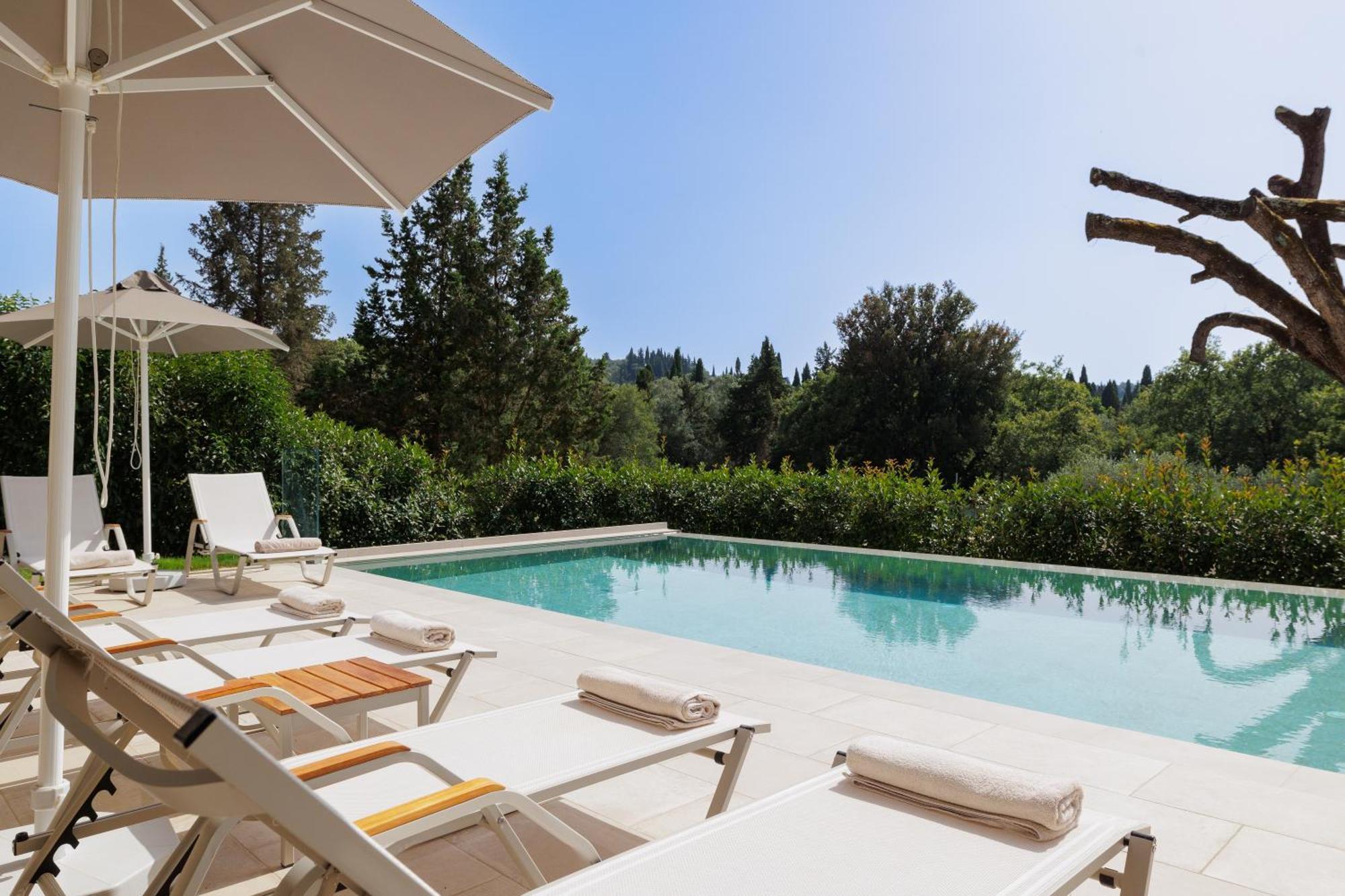 My Mediterranean Corfu Luxury Villa With Private Swimming Pool Kontokali Exterior foto