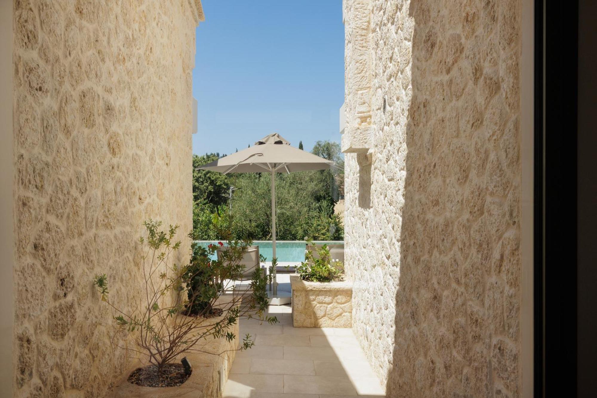 My Mediterranean Corfu Luxury Villa With Private Swimming Pool Kontokali Exterior foto